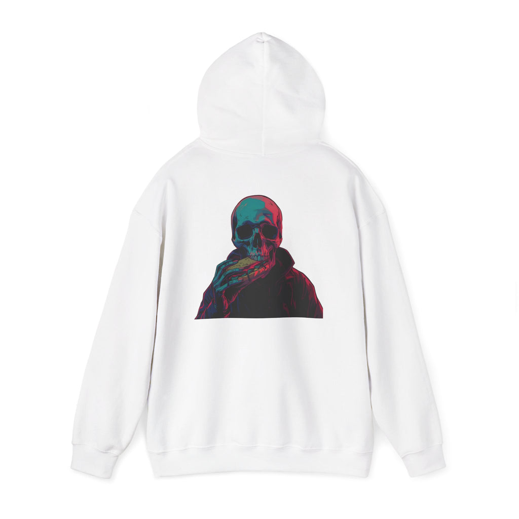 Skull Graphic Unisex Hoodie - Edgy Streetwear Style