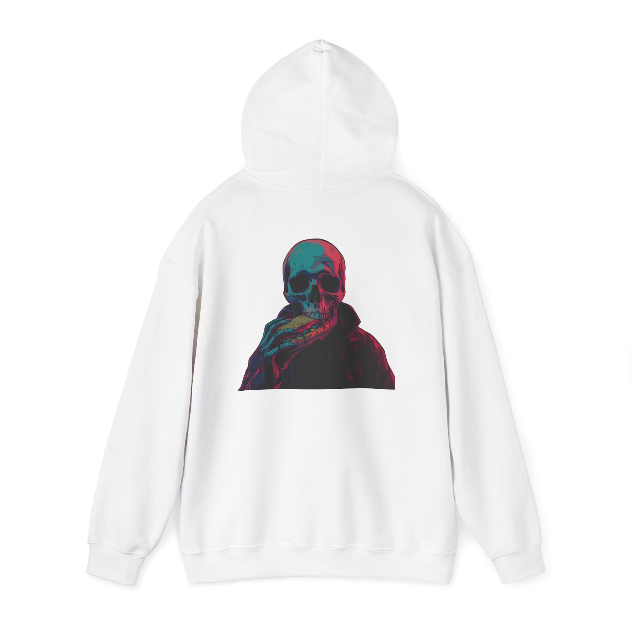 Skull Graphic Unisex Hoodie - Edgy Streetwear Style
