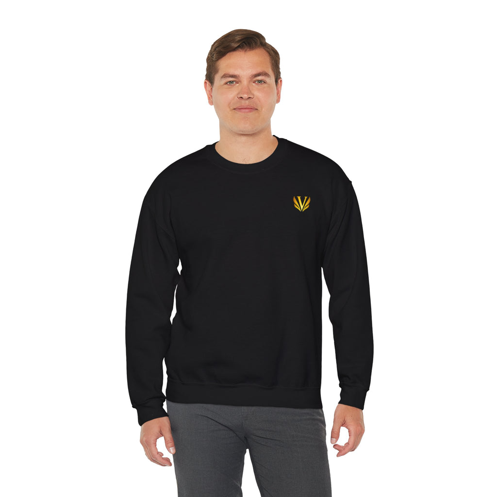 Edgy Graphic Crewneck Sweatshirt with Skull Design