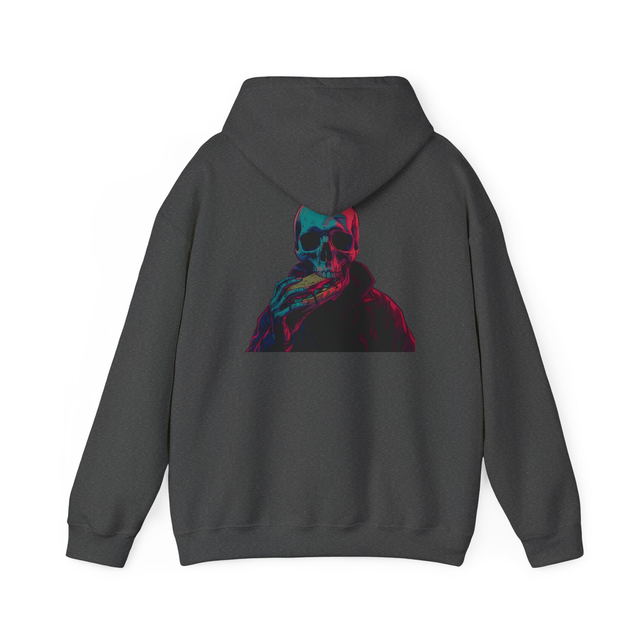 Skull Graphic Unisex Hoodie - Edgy Streetwear Style