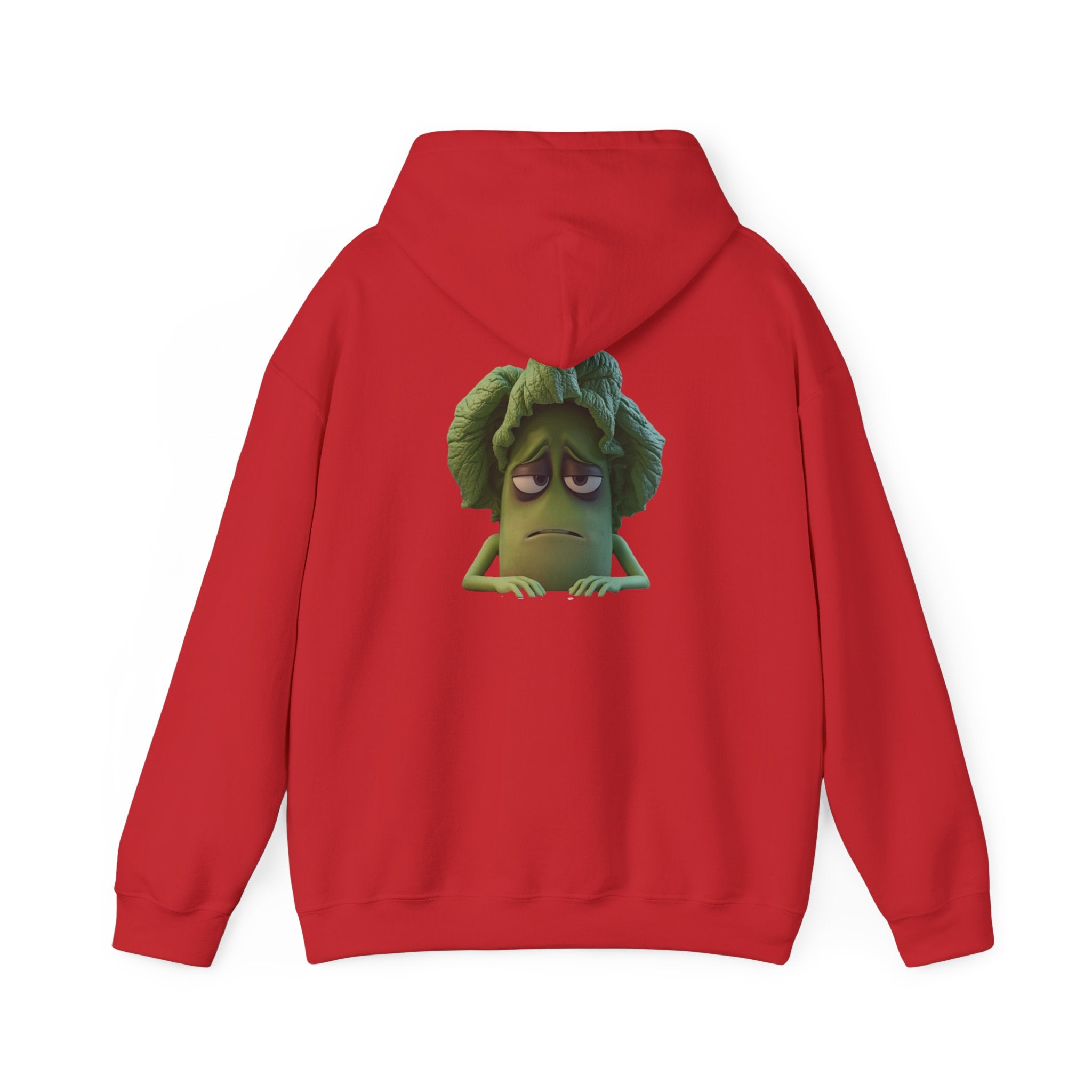 Hoodie — “Lettuce Like a Fresh” Funny Lettuce Character Graphic Sweatshirt