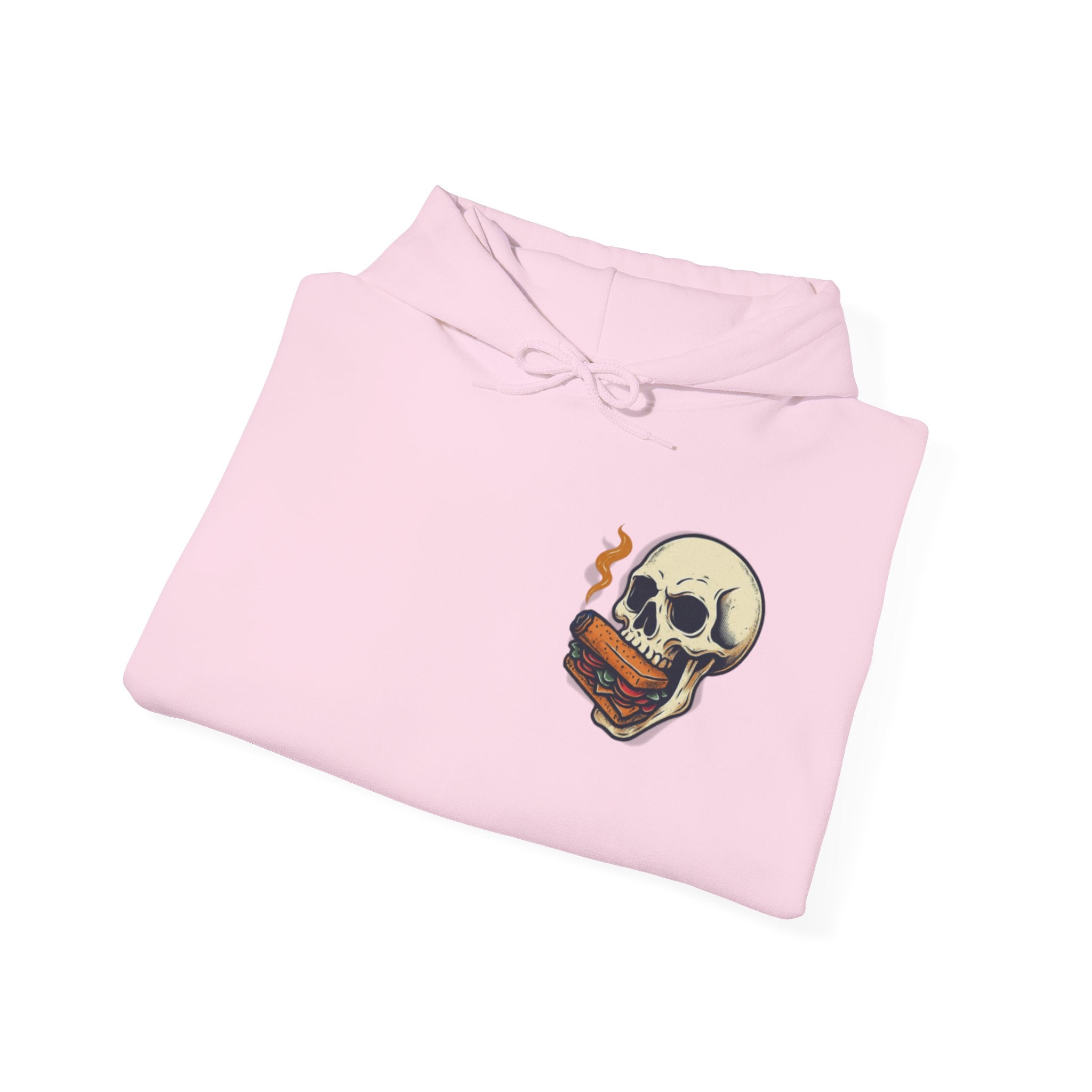 Skull Graphic Unisex Hoodie - Edgy Streetwear Style