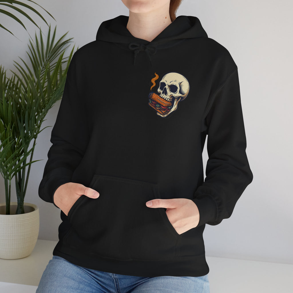 Skull Graphic Unisex Hoodie - Edgy Streetwear Style