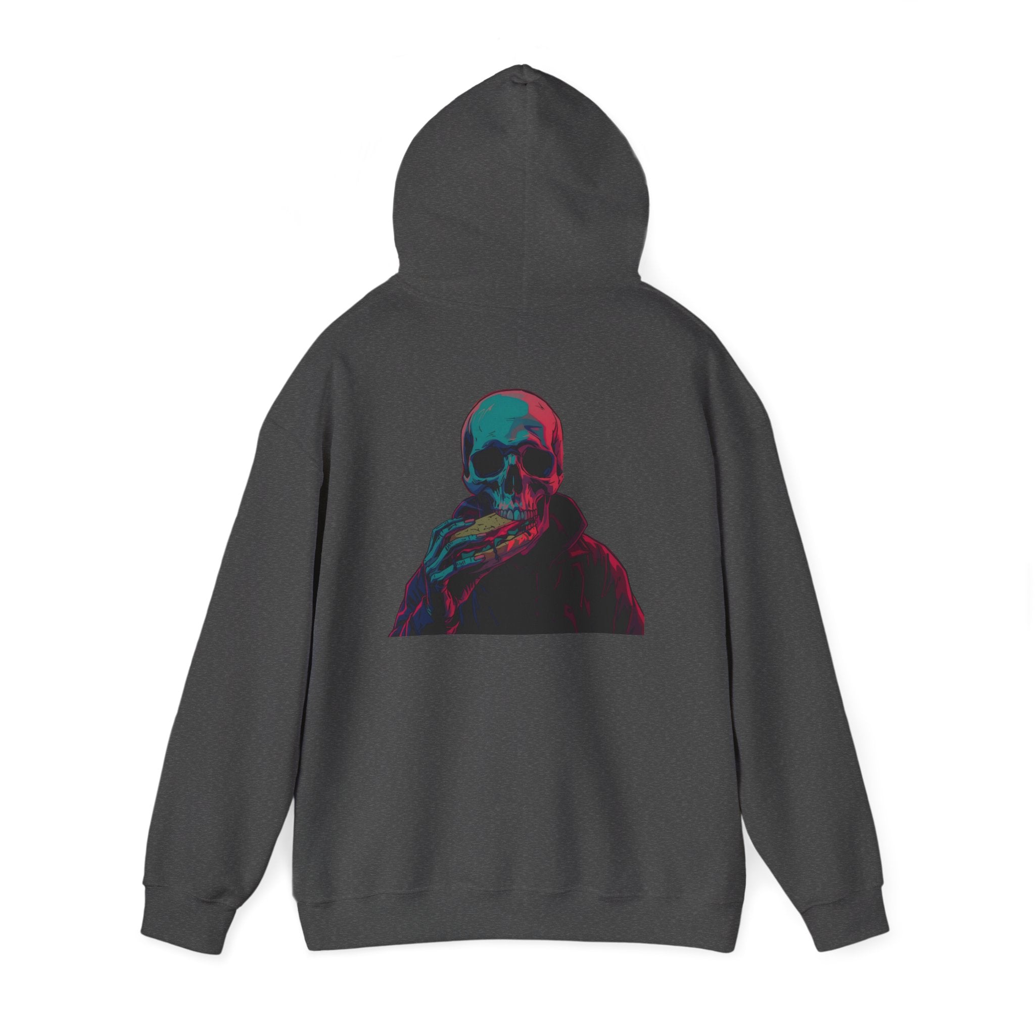 Skull Graphic Unisex Hoodie - Edgy Streetwear Style