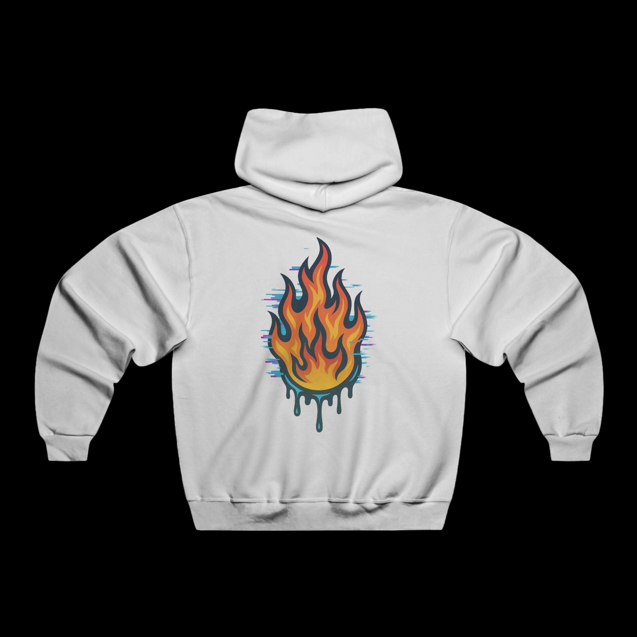 🔥 Sudadera con Capucha – Flame Street Style 🔥