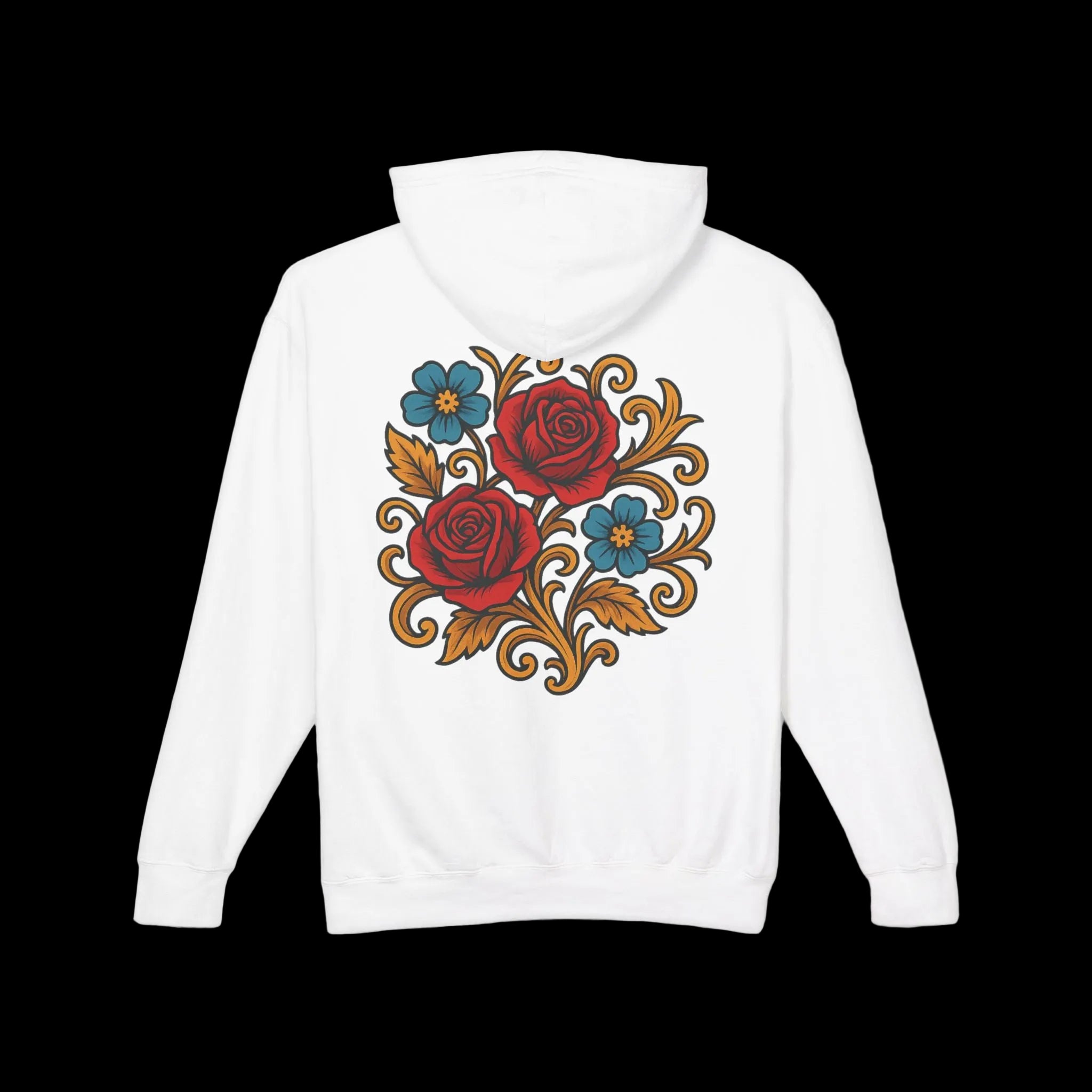 🌹 Sudadera con Capucha – Floral Vintage 🌹