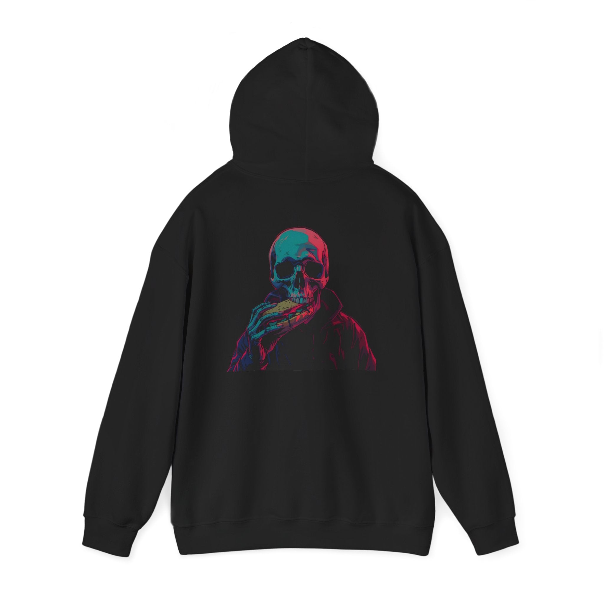 Skull Graphic Unisex Hoodie - Edgy Streetwear Style