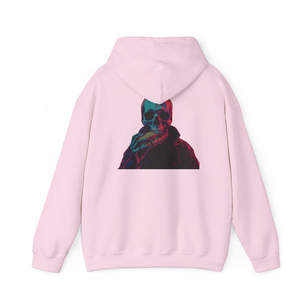 Skull Graphic Unisex Hoodie - Edgy Streetwear Style