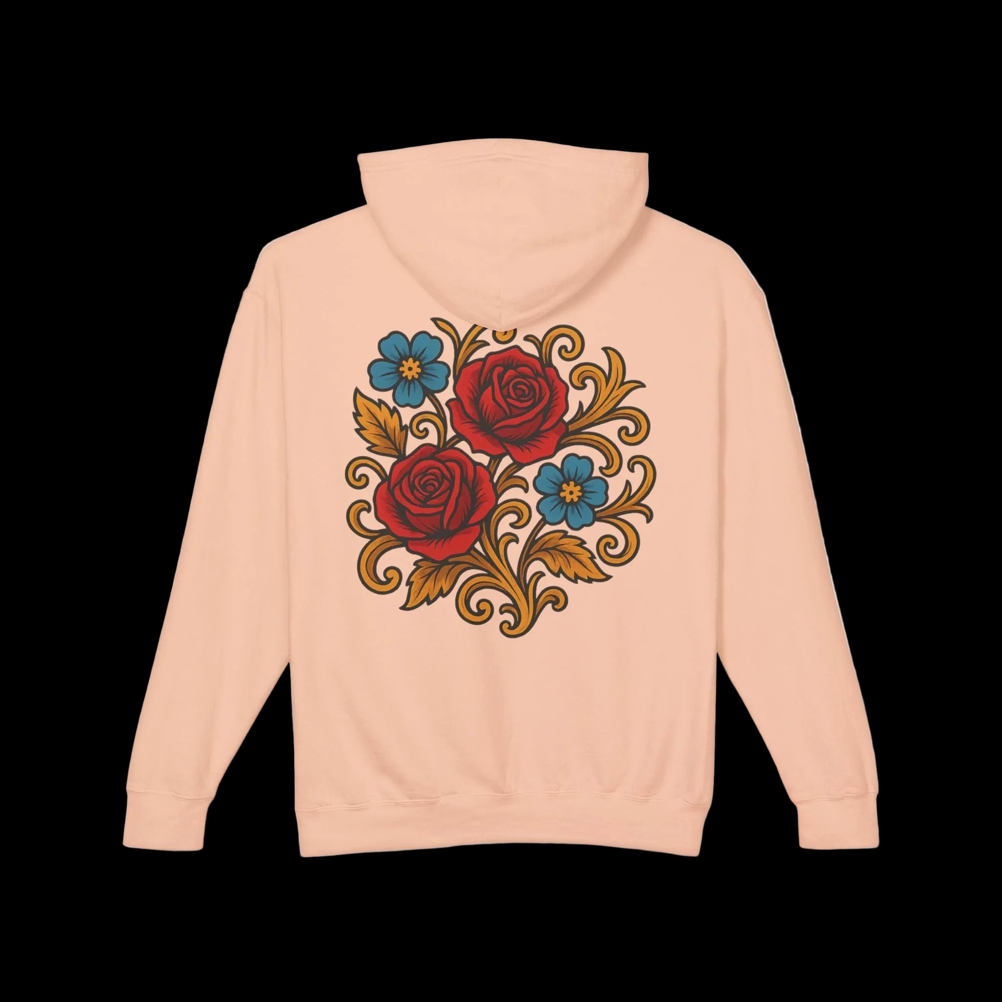 🌹 Sudadera con Capucha – Floral Vintage 🌹