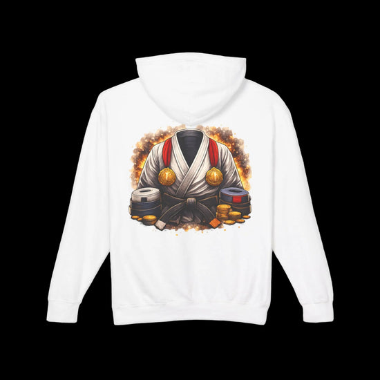 Martial Arts Meditation Hoodie — Zen Dojo Graphic Hooded Sweatshirt