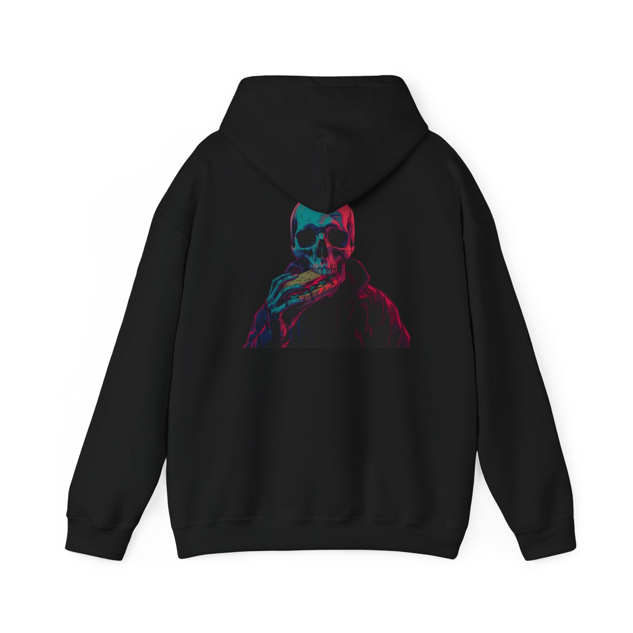 Skull Graphic Unisex Hoodie - Edgy Streetwear Style