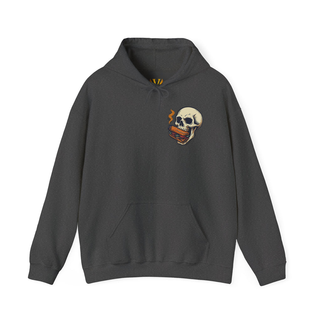 Skull Graphic Unisex Hoodie - Edgy Streetwear Style