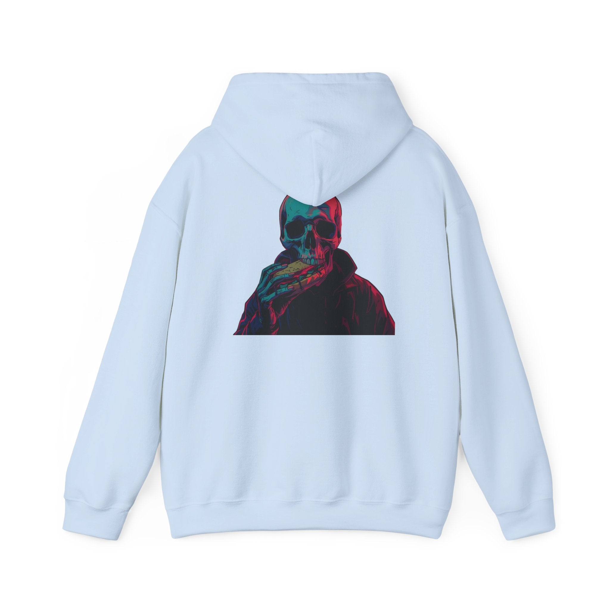 Skull Graphic Unisex Hoodie - Edgy Streetwear Style