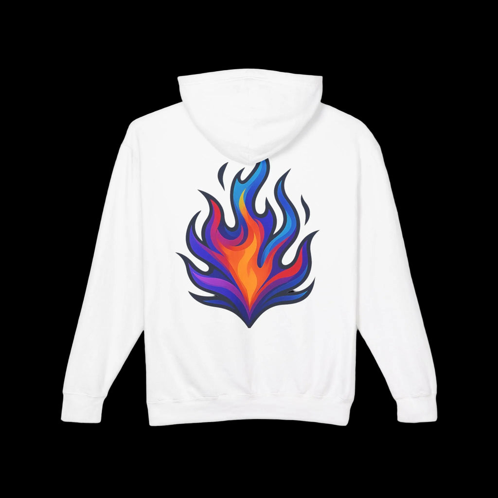 🔥 Sudadera con Capucha – Llama Moderna 🔥