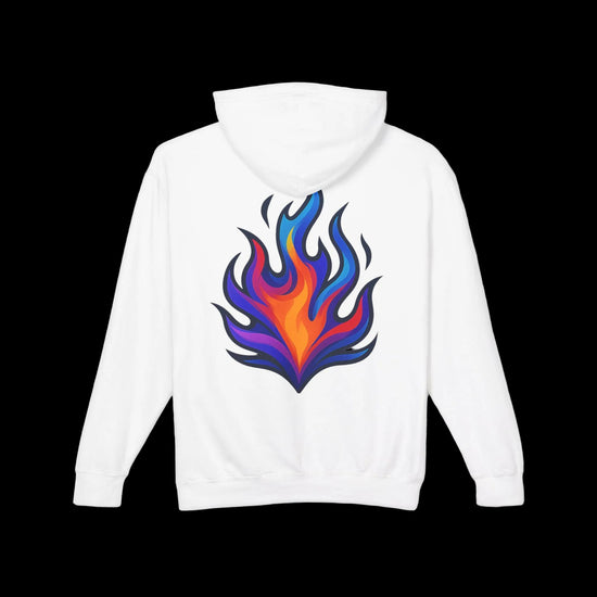 🔥 Sudadera con Capucha – Llama Moderna 🔥